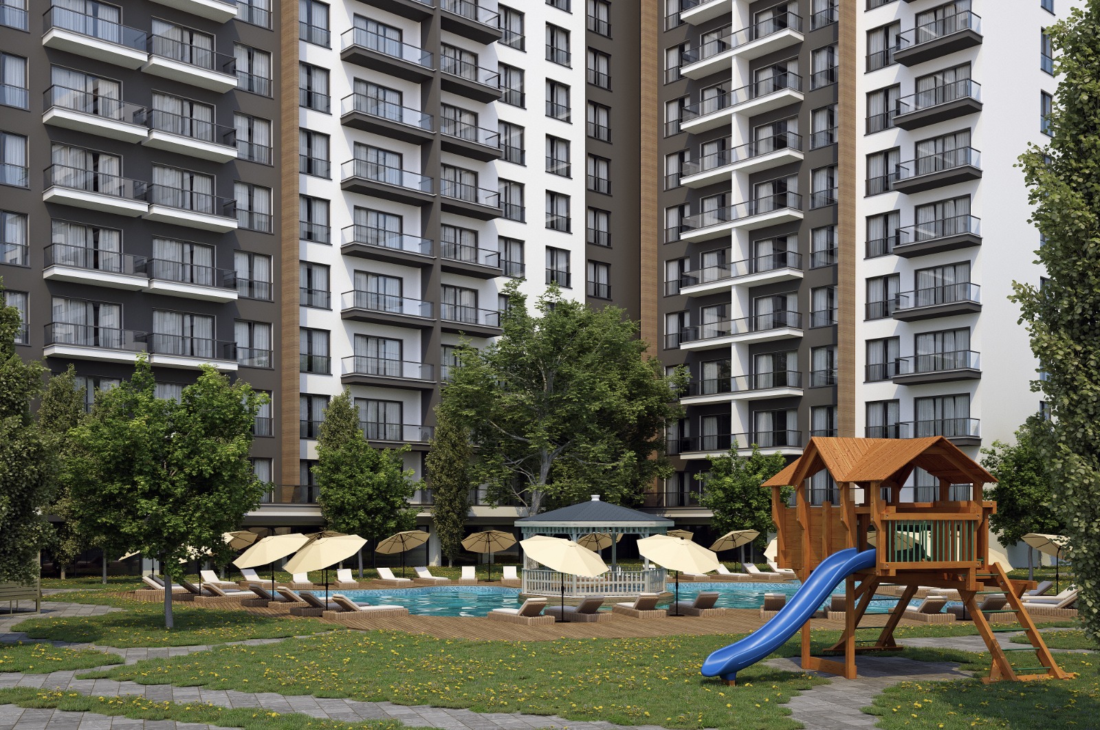 1+1 Daire Getirili Arsa